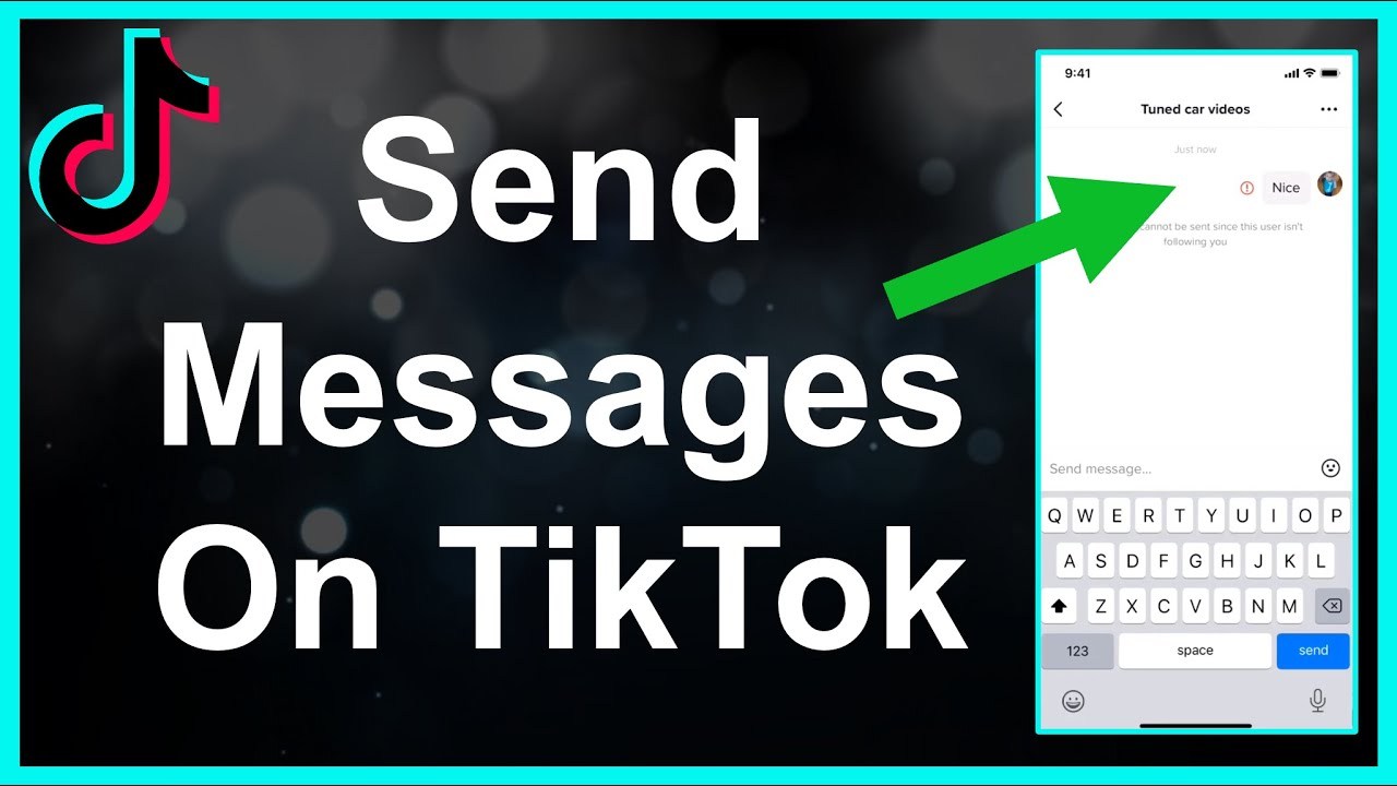 How to Send Texts On TikTok Without a Phone Number